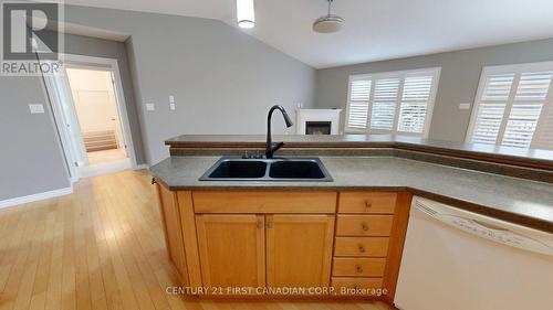 50 - 620 Thistlewood Drive, London North (North C), ON - Indoor Photo Showing Kitchen With Double Sink