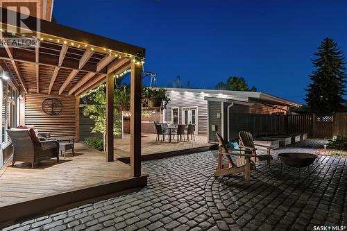91 Lindsay Drive, Saskatoon, SK - Outdoor With Deck Patio Veranda With Exterior