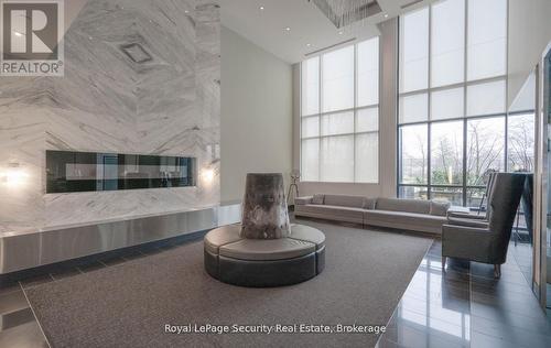 328 - 399 Spring Garden Avenue, Toronto, ON - Indoor With Fireplace