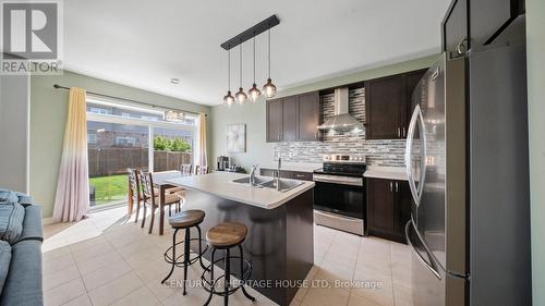 119 Barlow Place, Brant, ON - Indoor Photo Showing Kitchen With Stainless Steel Kitchen With Upgraded Kitchen