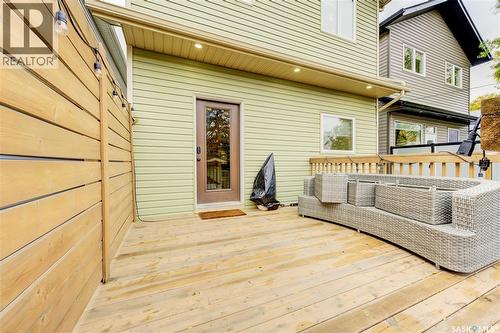 1129 7Th Street E, Saskatoon, SK - Outdoor With Deck Patio Veranda With Exterior