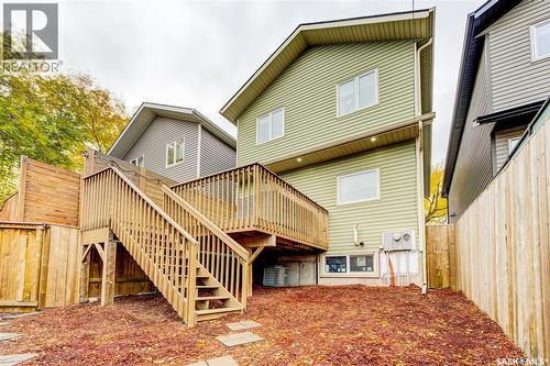 1129 7Th Street E, Saskatoon, SK - Outdoor With Deck Patio Veranda With Exterior