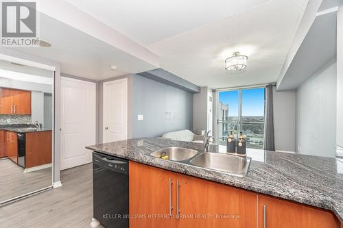 17K - 8 Rosebank Drive, Toronto, ON - Indoor Photo Showing Kitchen With Double Sink