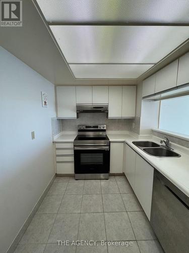 1104 - 1155 Bough Beeches Boulevard, Mississauga, ON - Indoor Photo Showing Kitchen With Double Sink