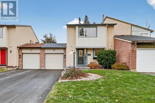 Beautifully landscaped yard - Parks 3 cars. - 17 Providence Place, Ottawa, ON - Outdoor With Facade