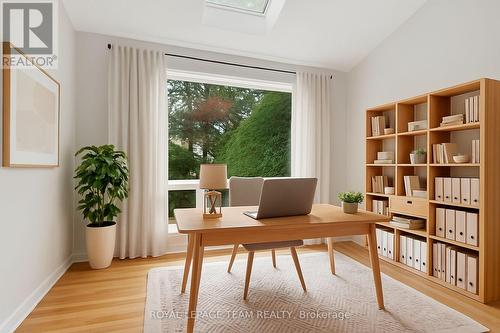 Virtually staged office/sitting area. - 17 Providence Place, Ottawa, ON - Indoor Photo Showing Office