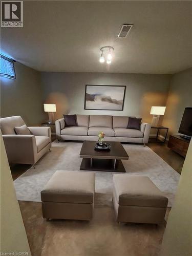 106 Cornerbrook Crescent, Waterloo, ON - Indoor Photo Showing Living Room