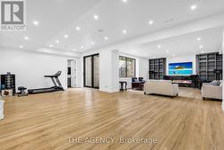 Basement Rec room w/radiant heating capability - 