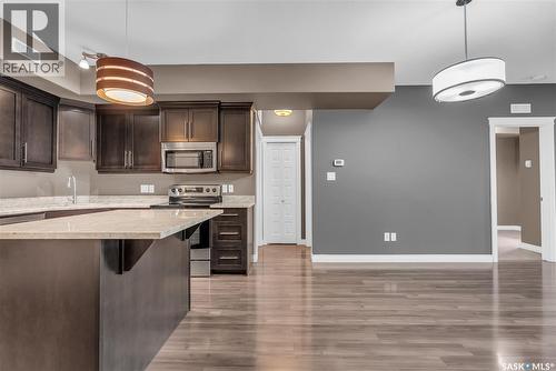 111 419 Nelson Road, Saskatoon, SK - Indoor Photo Showing Kitchen With Upgraded Kitchen