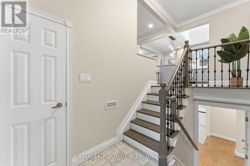Iron Spindle Staircase - 156 Trayborn Drive, Richmond Hill, ON - Indoor Photo Showing Other Room