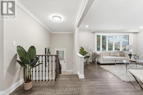 Iron Spindle Staircase - 156 Trayborn Drive, Richmond Hill, ON - Indoor Photo Showing Other Room