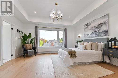 Principle bedroom with wide open views - 32 Treadway Boulevard, Toronto, ON - Indoor Photo Showing Bedroom