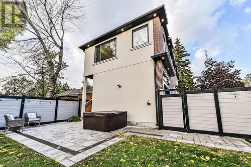South side backyard with day long sun - 32 Treadway Boulevard, Toronto, ON - Outdoor With Exterior