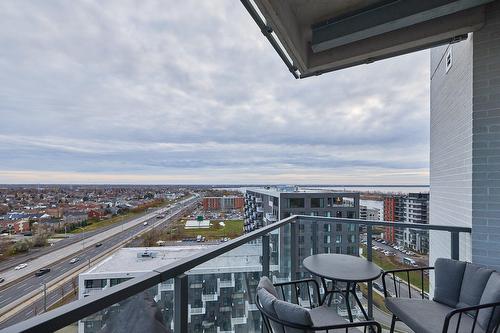 Balcony - 1208-8355 Boul. St-Laurent, Brossard, QC - Outdoor With View With Exterior