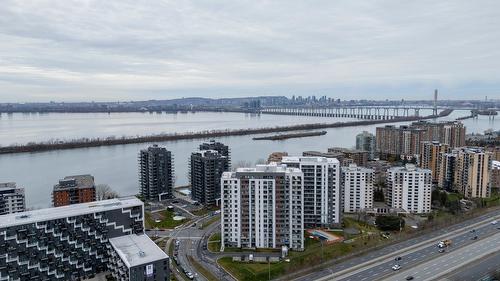 Aerial photo - 1208-8355 Boul. St-Laurent, Brossard, QC - Outdoor With Body Of Water With View