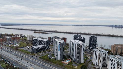 Aerial photo - 1208-8355 Boul. St-Laurent, Brossard, QC - Outdoor With Body Of Water With View