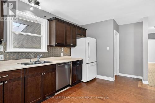 543 Howden Street, Peterborough (Otonabee Ward 1), ON - Indoor Photo Showing Kitchen With Double Sink