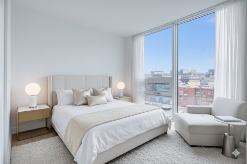 Chambre à coucher - 3005-1180 Rue De Bleury, Montréal (Ville-Marie), QC - Indoor Photo Showing Bedroom
