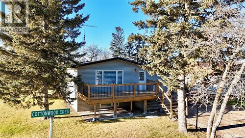 103 Cottonwood Crescent, Churchbridge, SK - Outdoor With Deck Patio Veranda