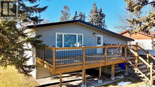 103 Cottonwood Crescent, Churchbridge, SK - Outdoor With Deck Patio Veranda