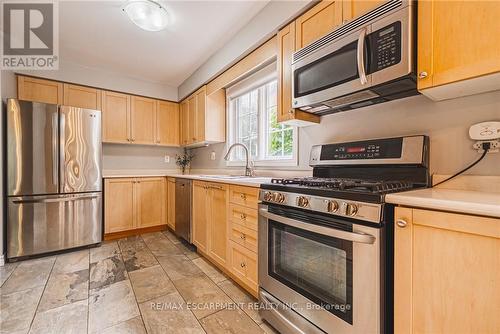 55 Morwick Drive, Hamilton, ON - Indoor Photo Showing Kitchen With Stainless Steel Kitchen