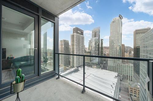 Balcon - 3608-1188 Rue St-Antoine O., Montréal (Ville-Marie), QC - Outdoor With Balcony With Exterior