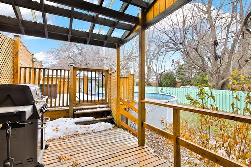 Balcony - 1296 Av. De Gentilly, Chambly, QC - Outdoor With Exterior