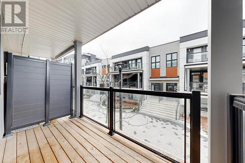 3 - 98 Huguenot Road, Oakville, ON - Outdoor With Balcony With Exterior