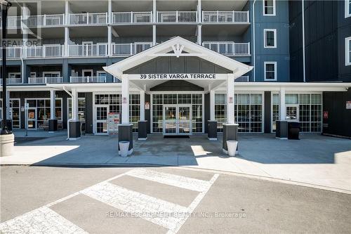 312 - 39 Sister Varga Terrace, Hamilton, ON - Outdoor With Balcony With Facade