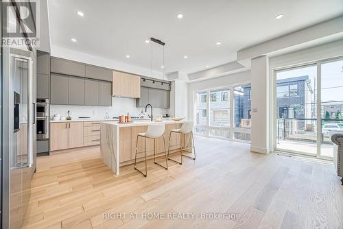 67 Bexhill Avenue, Toronto, ON - Indoor Photo Showing Kitchen With Upgraded Kitchen
