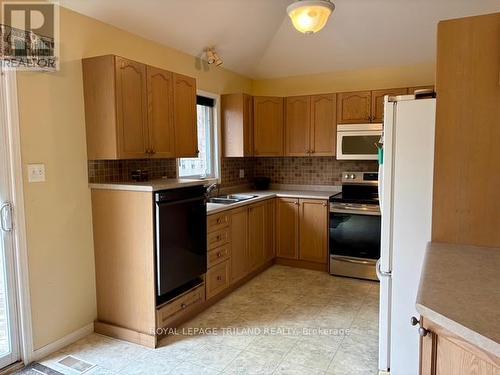 837 Silversmith Street, London North (North M), ON - Indoor Photo Showing Kitchen With Double Sink