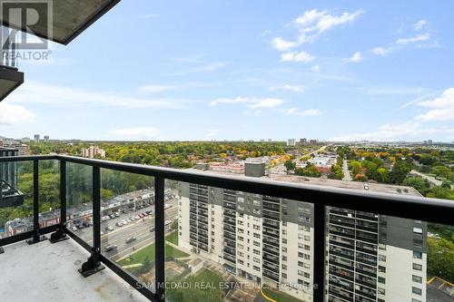 1513 - 86 Dundas Street E, Mississauga, ON - Outdoor With Balcony With View