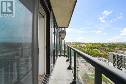 1513 - 86 Dundas Street E, Mississauga, ON - Outdoor With Balcony With View