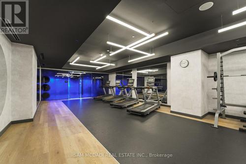 1513 - 86 Dundas Street E, Mississauga, ON - Indoor Photo Showing Gym Room