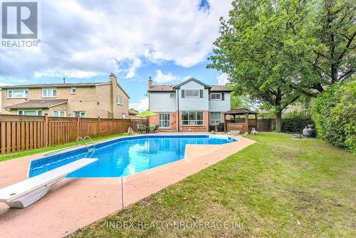 6101 Edenwood Drive, Mississauga, ON - Outdoor With In Ground Pool With Backyard