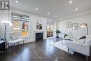 13 Quinton Ridge, Brampton, ON  - Indoor Photo Showing Living Room With Fireplace 