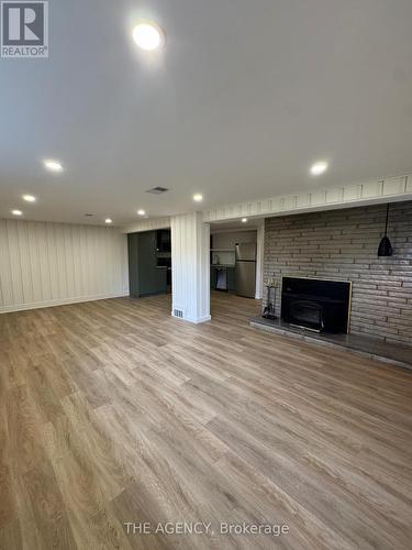 Basement - 1590 Liveoak Drive, Mississauga, ON - Indoor With Fireplace