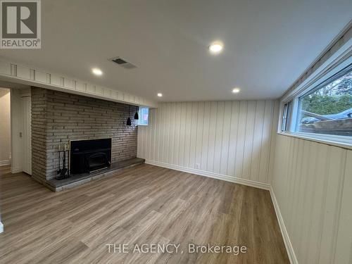 Basement - 1590 Liveoak Drive, Mississauga, ON - Indoor With Fireplace
