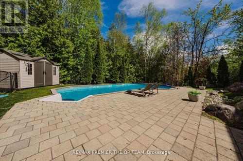 1856 Innisbrook Street, Innisfil, ON - Outdoor With In Ground Pool
