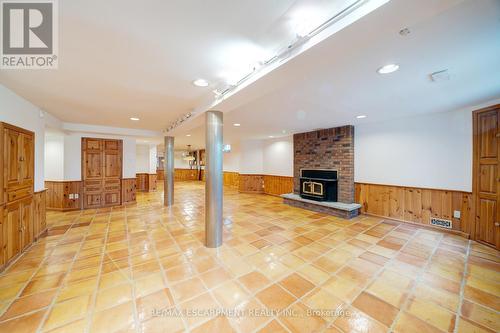 102 Crawford Rose Drive, Aurora, ON - Indoor Photo Showing Other Room With Fireplace