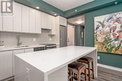 302 - 457 Plains Road E, Burlington, ON - Indoor Photo Showing Kitchen With Upgraded Kitchen