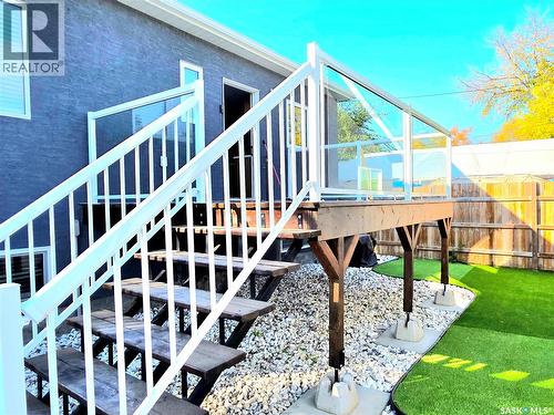 720 O Avenue S, Saskatoon, SK - Outdoor With Deck Patio Veranda