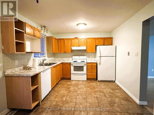 20 Daybreak Drive, London East, ON - Indoor Photo Showing Kitchen With Double Sink
