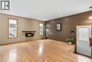 1122 Ferguson Crescent, Regina, SK  - Indoor With Fireplace 