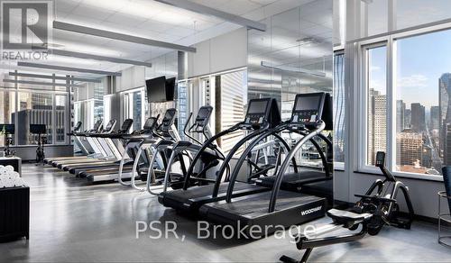 3605 - 311 Bay Street, Toronto, ON - Indoor Photo Showing Gym Room