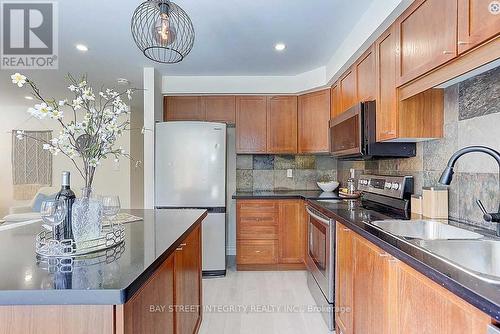 2221 Amberglen Court, Oakville, ON - Indoor Photo Showing Kitchen With Double Sink