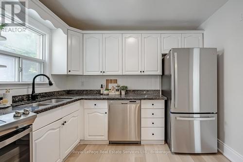 397 Bartos Drive, Oakville (Co Central), ON - Indoor Photo Showing Kitchen With Stainless Steel Kitchen With Double Sink