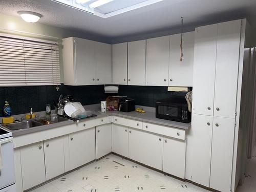 354 P.T.H. #83 Highway, Benito, MB - Indoor Photo Showing Kitchen With Double Sink