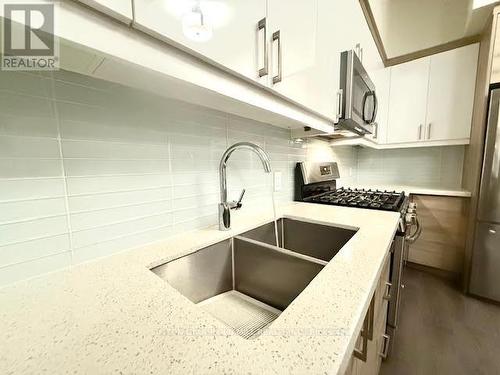 1B - 259 Gerrard Street E, Toronto, ON - Indoor Photo Showing Kitchen With Double Sink With Upgraded Kitchen