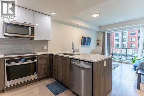 885 University Drive Unit# 204, Kamloops, BC - Indoor Photo Showing Kitchen With Double Sink With Upgraded Kitchen